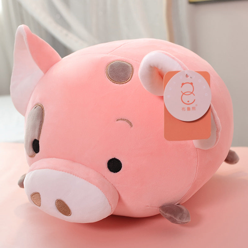 Ball Shaped Forest Animal Doll Elastic Plush Stuffed