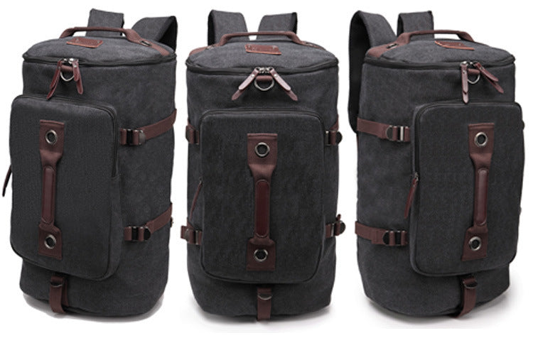 Sac à Dos Homme Sac de Sport en Toile Grande Capacité Voyage