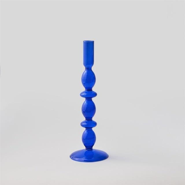 Candlelight Dinner Creative Glass Candle Holder Decoration