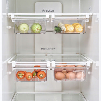 Drawable Storage Refrigerator Partition Drawer Storage Box