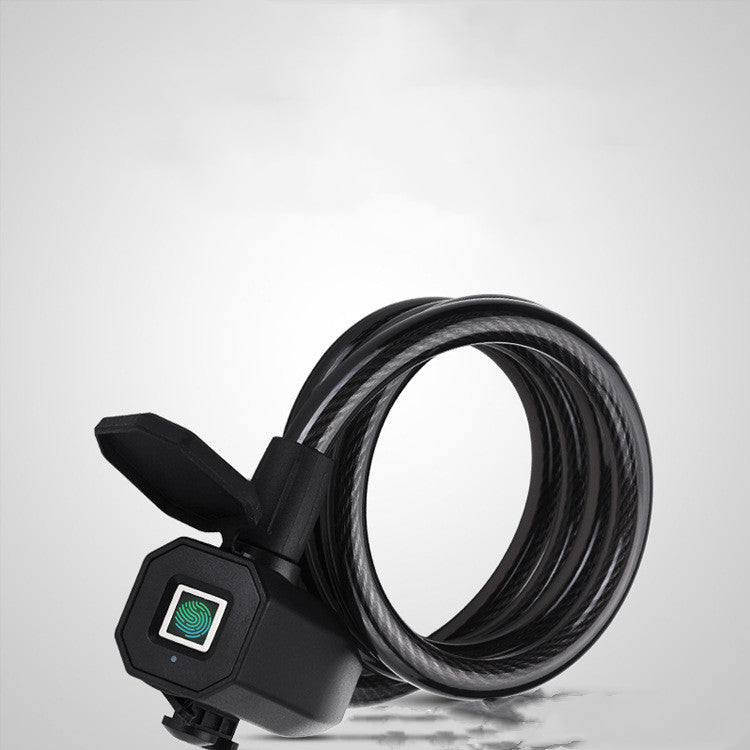 Verrou d'empreinte digitale en acier inoxydable pour VTT, Antivol, Étanche, Verrou à empreinte digitale intégré