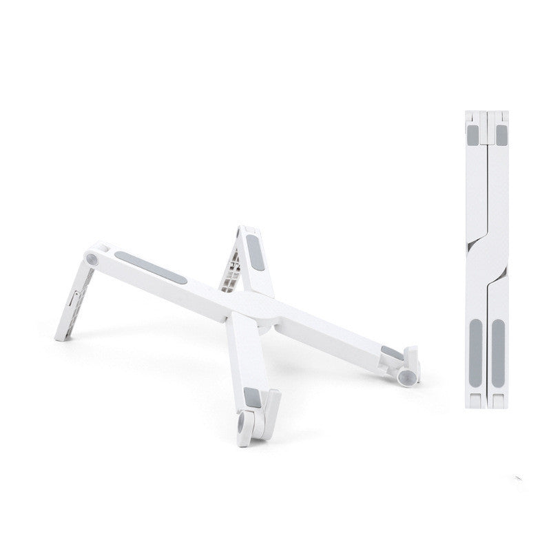 Support de refroidissement pliable portable en alliage d'aluminium pour ordinateur portable