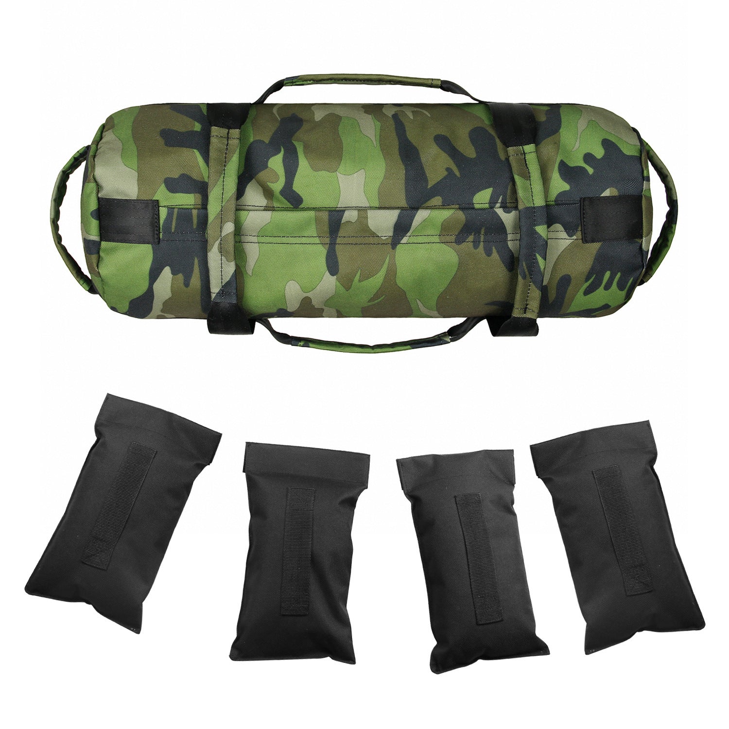 Sac de sport de fitness haltérophilie camouflage