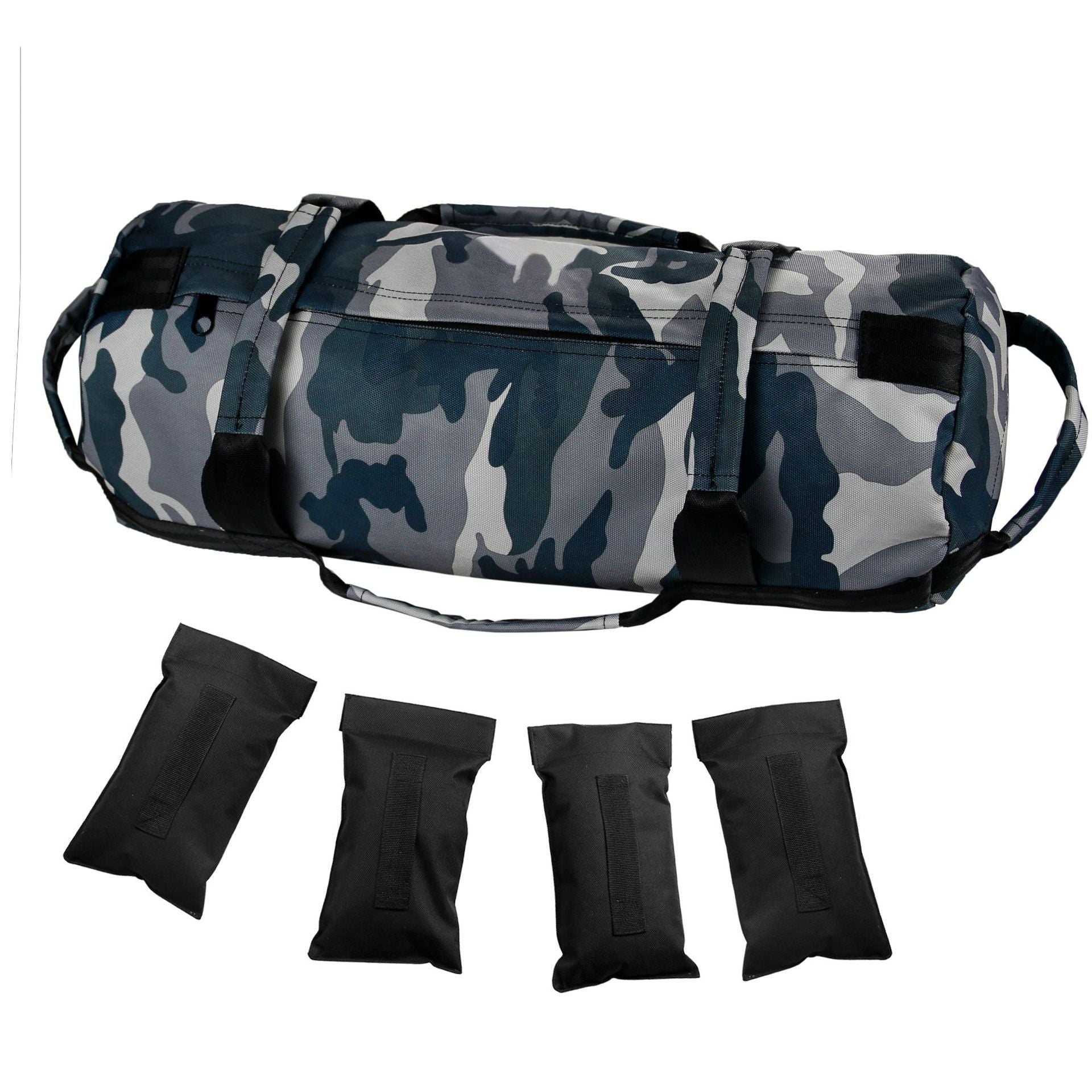 Sac de sport de fitness haltérophilie camouflage