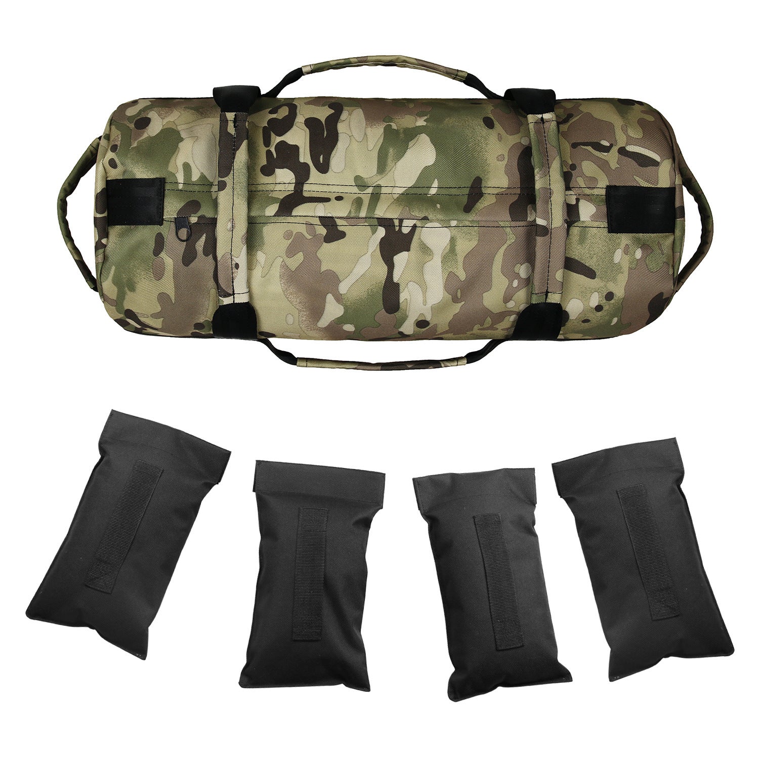 Sac de sport de fitness haltérophilie camouflage