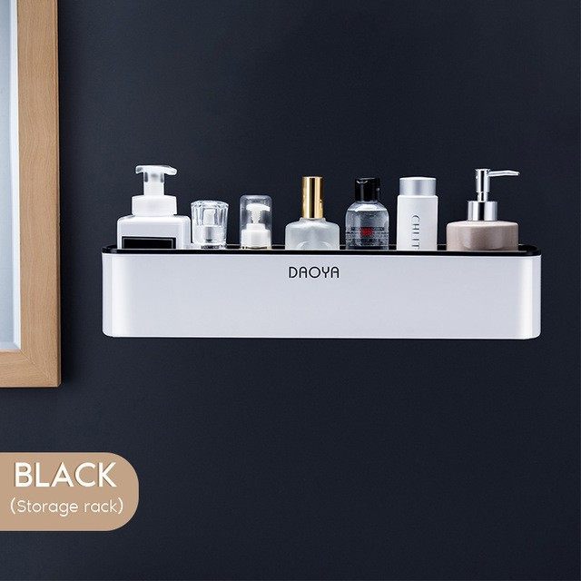 Étagère de salle de bain support de douche organisateur mural support de shampoing