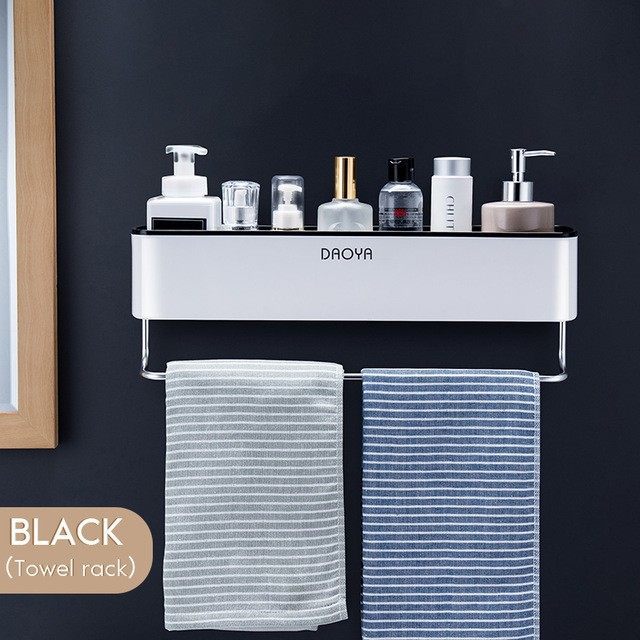 Étagère de salle de bain support de douche organisateur mural support de shampoing