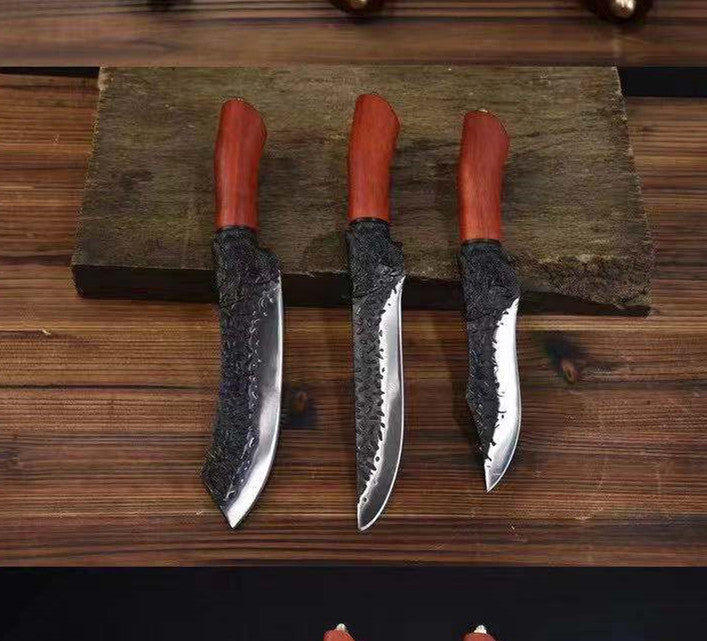 High Manganese Steel Black Dragon Boning Knife