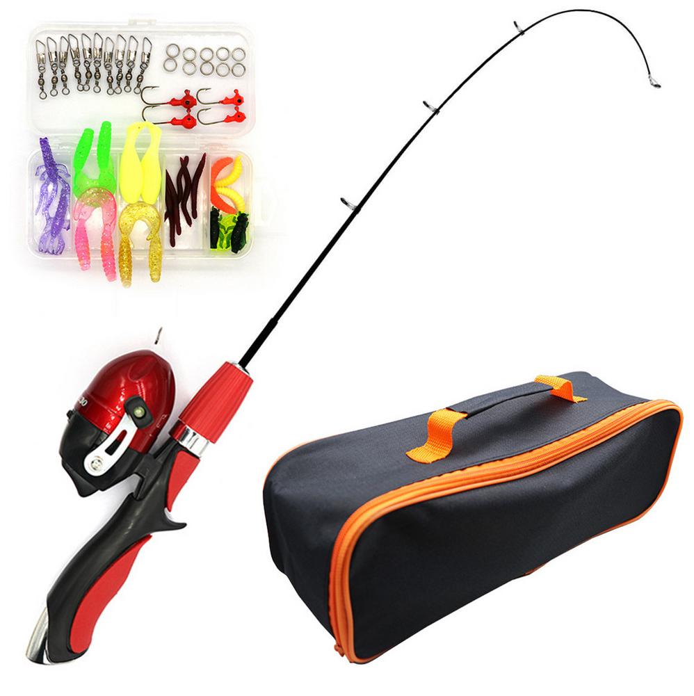 Ensemble poignée pistolet canne à pêche télescopique engins de pêche
