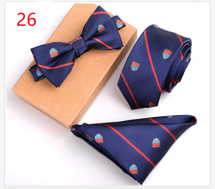 Cravate d'affaires Costume Avocat Nœud papillon Hôte Nœud papillon