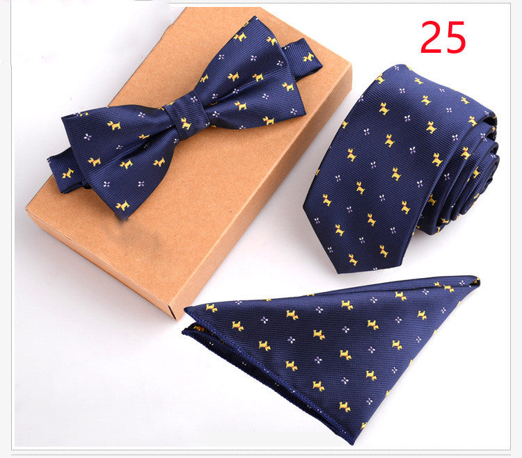 Cravate d'affaires Costume Avocat Nœud papillon Hôte Nœud papillon