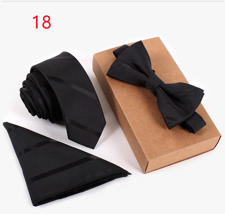 Cravate d'affaires Costume Avocat Nœud papillon Hôte Nœud papillon