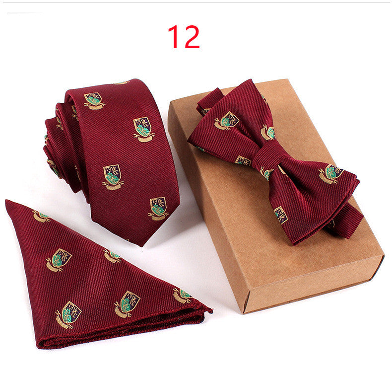 Cravate d'affaires Costume Avocat Nœud papillon Hôte Nœud papillon