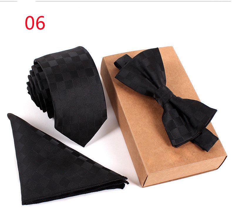 Cravate d'affaires Costume Avocat Nœud papillon Hôte Nœud papillon