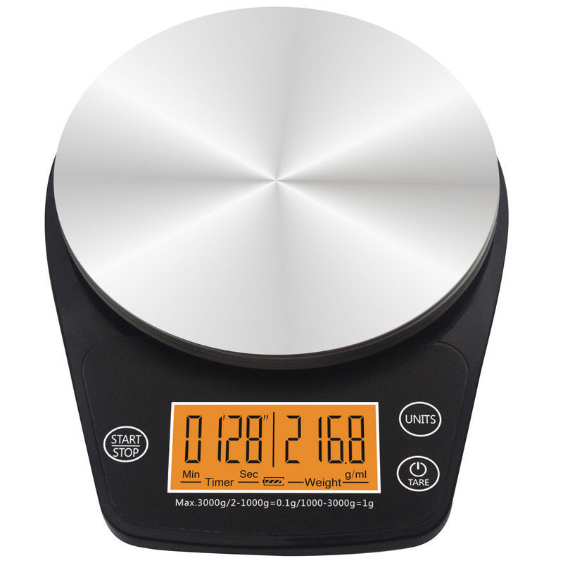 Balance de cuisine numérique LCD multifonction avec fonction compte-gouttes