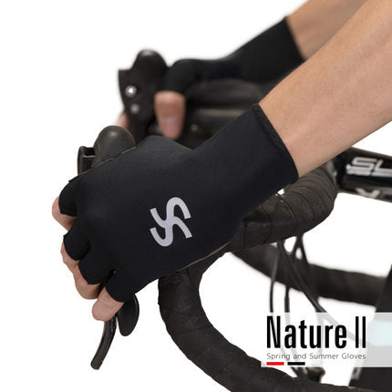Cycling Gloves Half-finger Men's And Women's Breathable Mountain Road