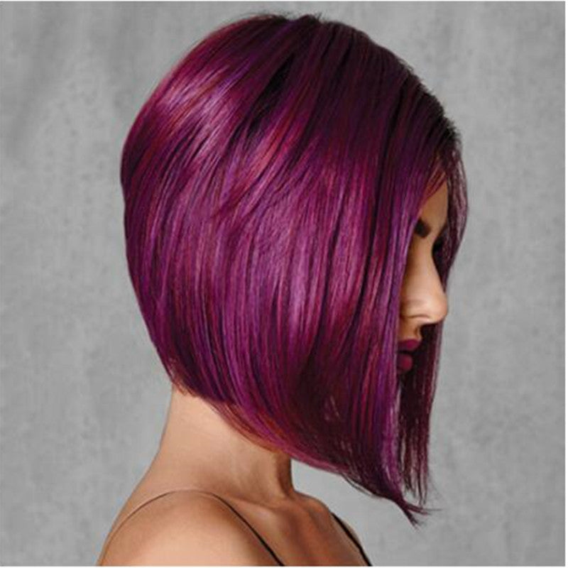 European And American Fashion Ladies Bob Short Straight Hair