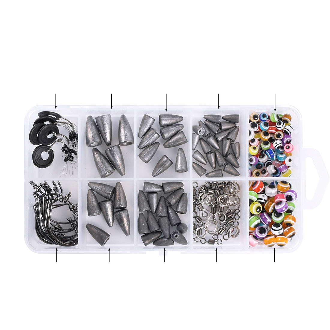 Sea Fishing Fishing Sinker Lead Sinker Set