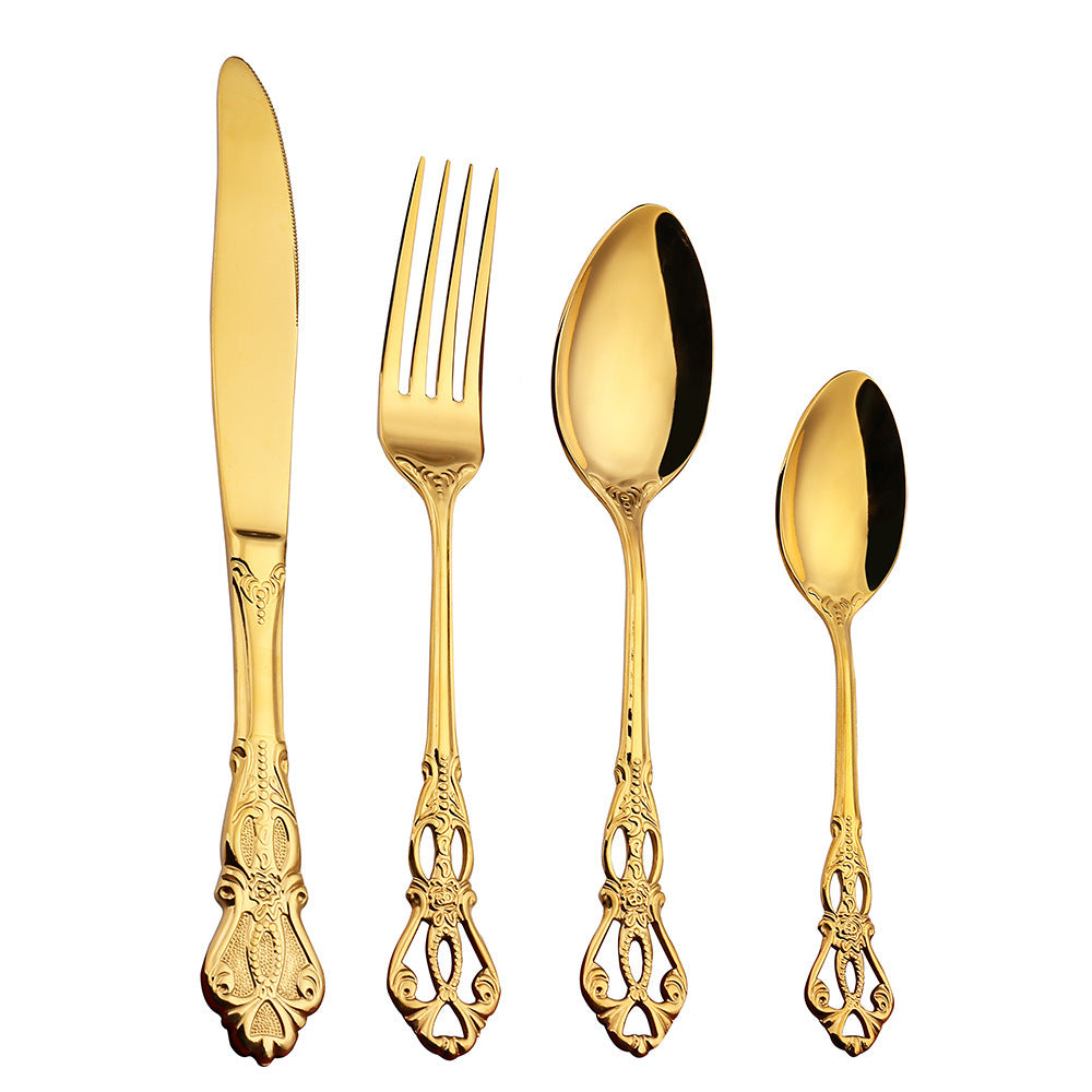 Stainless Steel Western Tableware Set