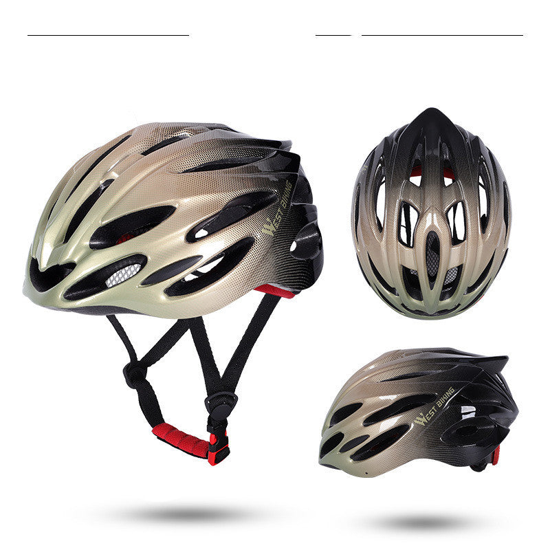 One-piece Helmet Riding Equipment Bicycle gradient helmet