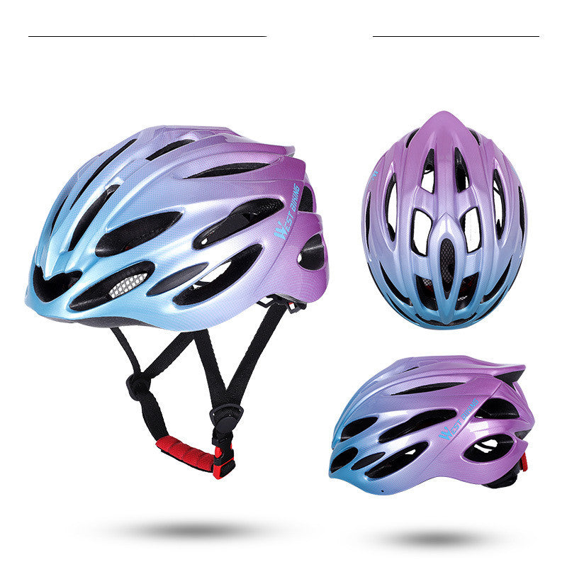 One-piece Helmet Riding Equipment Bicycle gradient helmet