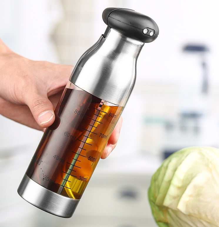 Vaporisateur d'huile en acier inoxydable Bouteille de vinaigre vaporisateur