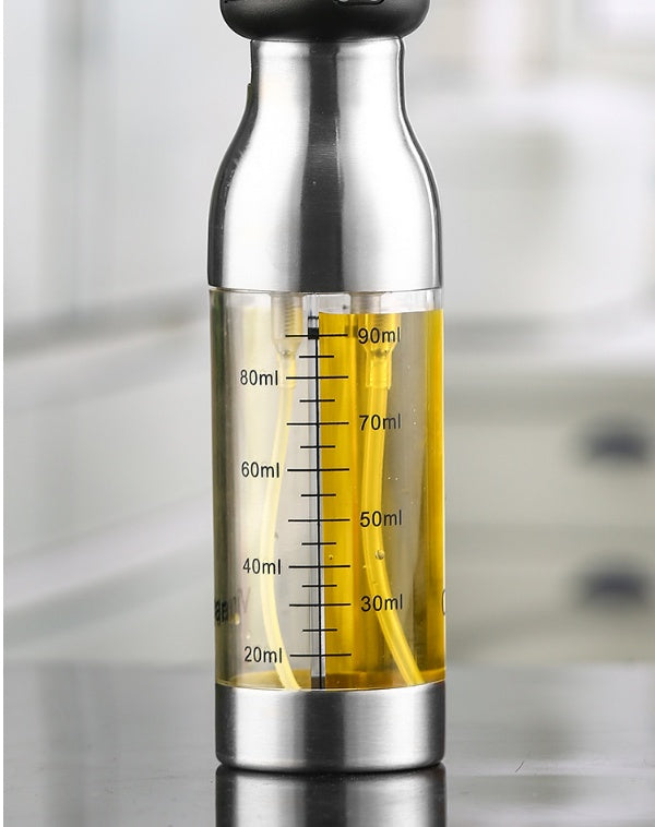 Vaporisateur d'huile en acier inoxydable Bouteille de vinaigre vaporisateur