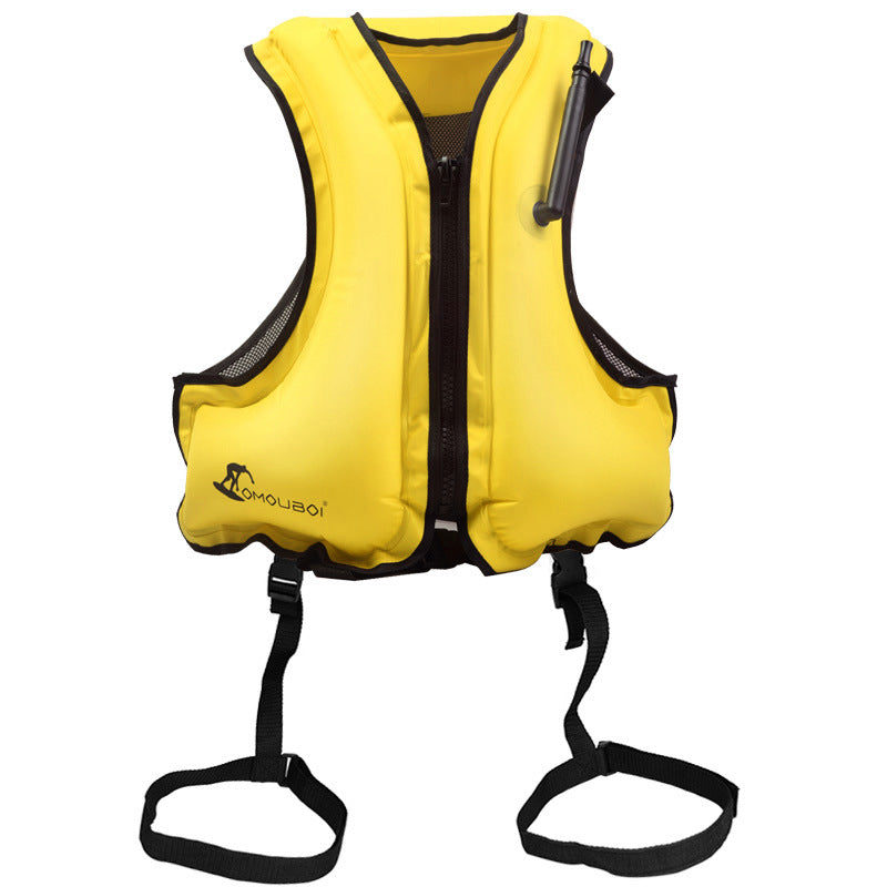 Gilets de sauvetage gonflables Spot, gilet de flottabilité de snorkeling pour enfants, gilet de sauvetage de pêche pour bateaux de taille unique pour adultes