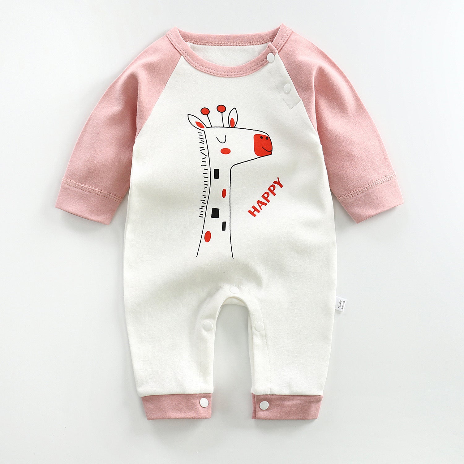 Baby Romper Long Sleeve Cartoon Printing Spring Autumn