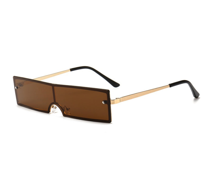 Lunettes de soleil rectangulaires