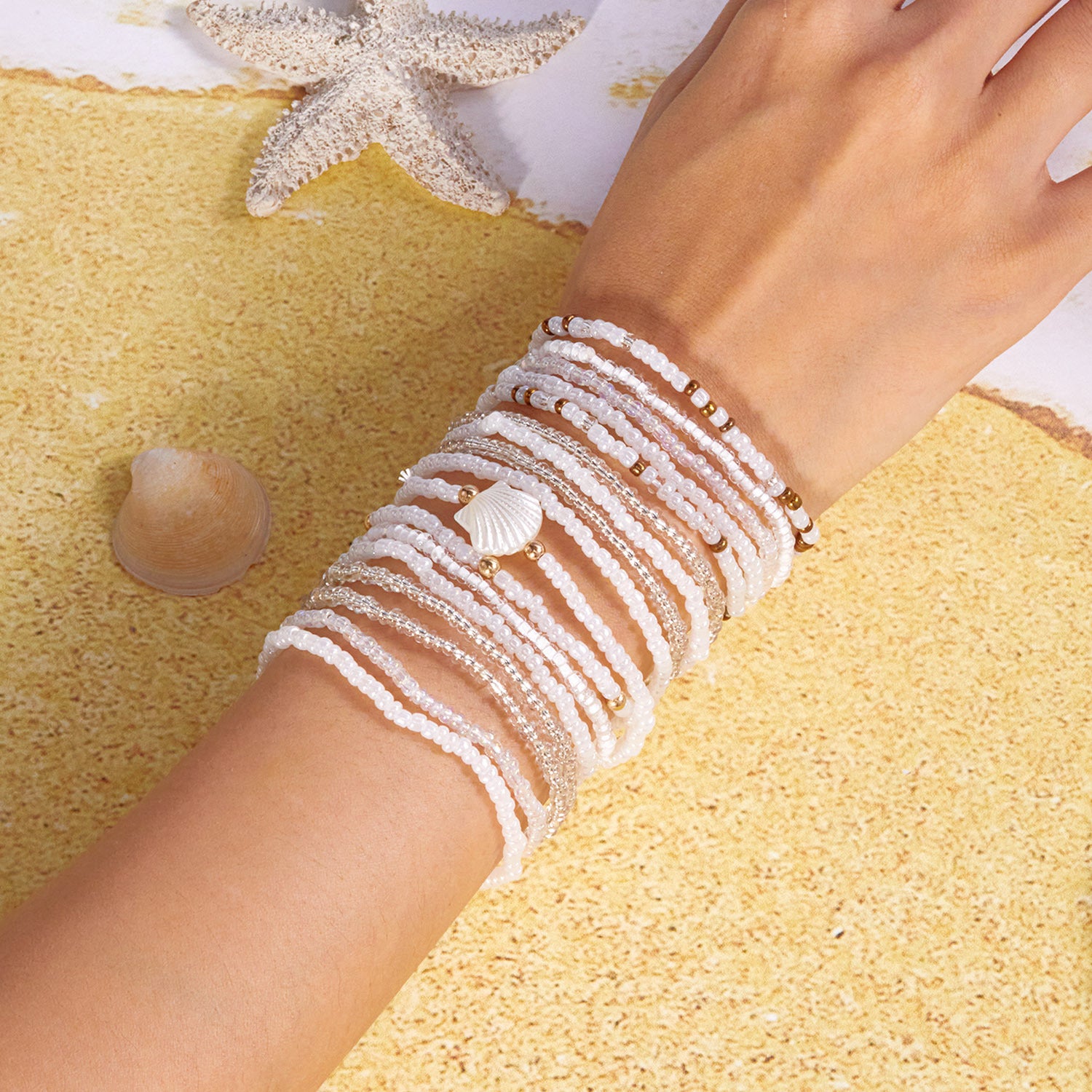 Bohemian Holiday Bracelet Suit Women