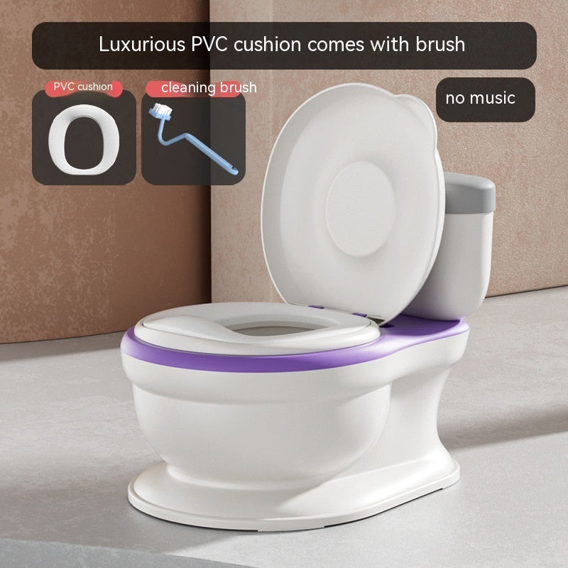 Portable Children's Simulation Toilet Bucket