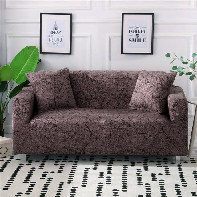 Housse de canapé coussin canapé imprimé housse de canapé