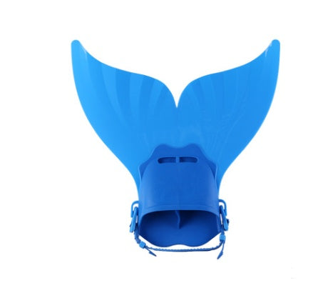 Mermaid fins Single whale tail fins Children's jumper shoes Swimming training fins