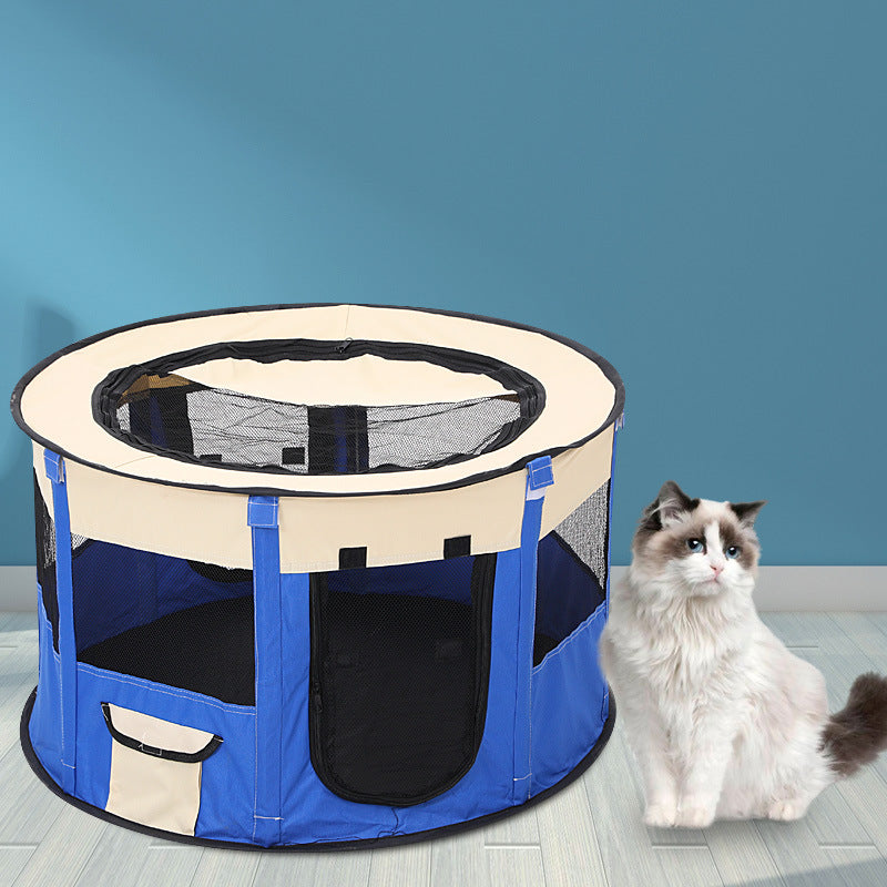 Tente pliable fermée pour chiens et chats