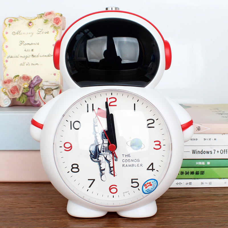 Cartoon Singing Astronaut Small Alarm Clock