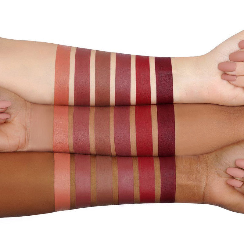 Rouge à lèvres - Lot de 6 rouges à lèvres mats veloutés