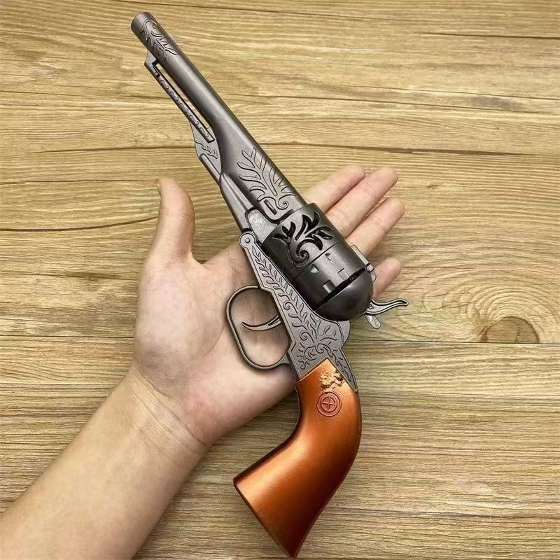 Western Cowboy Prop Cap Gun Non-firing Revolver Model