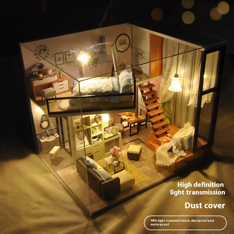 Diy Cottage Manual Assembly Model Toy Puzzle