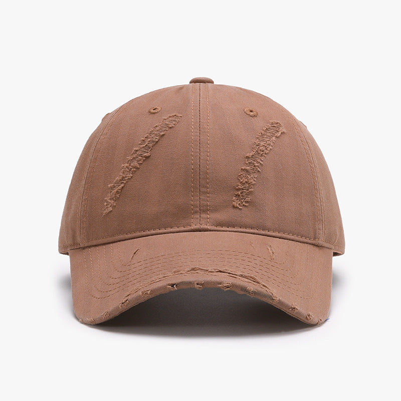 Casquette de baseball personnalisée usée