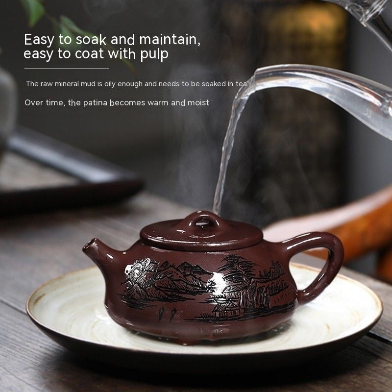 Tiandao Reward Shipiao Teapot High-end Tea Set