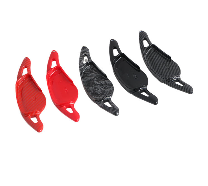 Carbon Fiber Steering Wheel Paddle Interior Modification