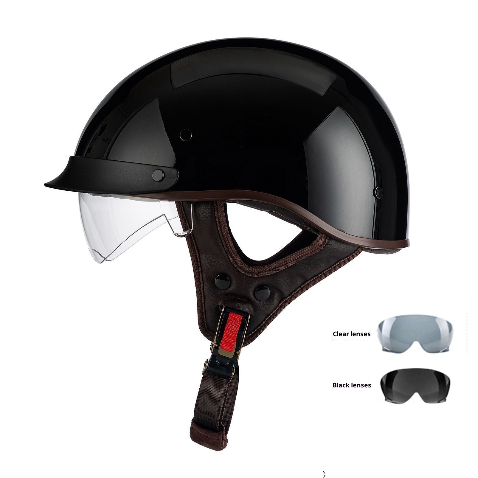 Retro Helmet Electric Motorcycle Helmet