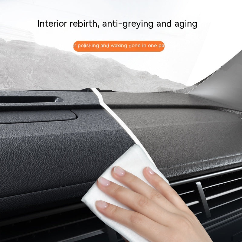Car Interior Wax Wipes Cleaning Supplies