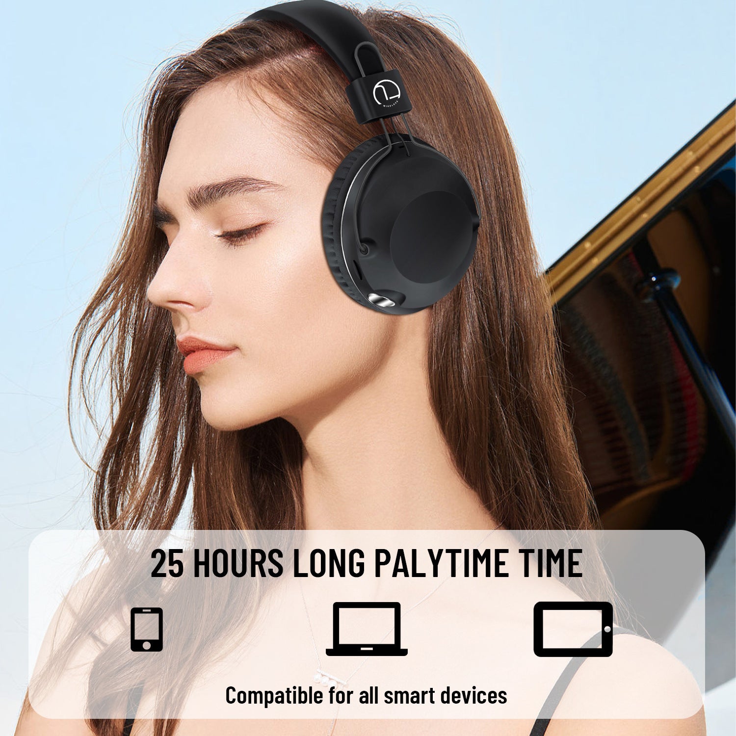 Wireless Headset Bluetooth Headset Long Endurance With Lighting