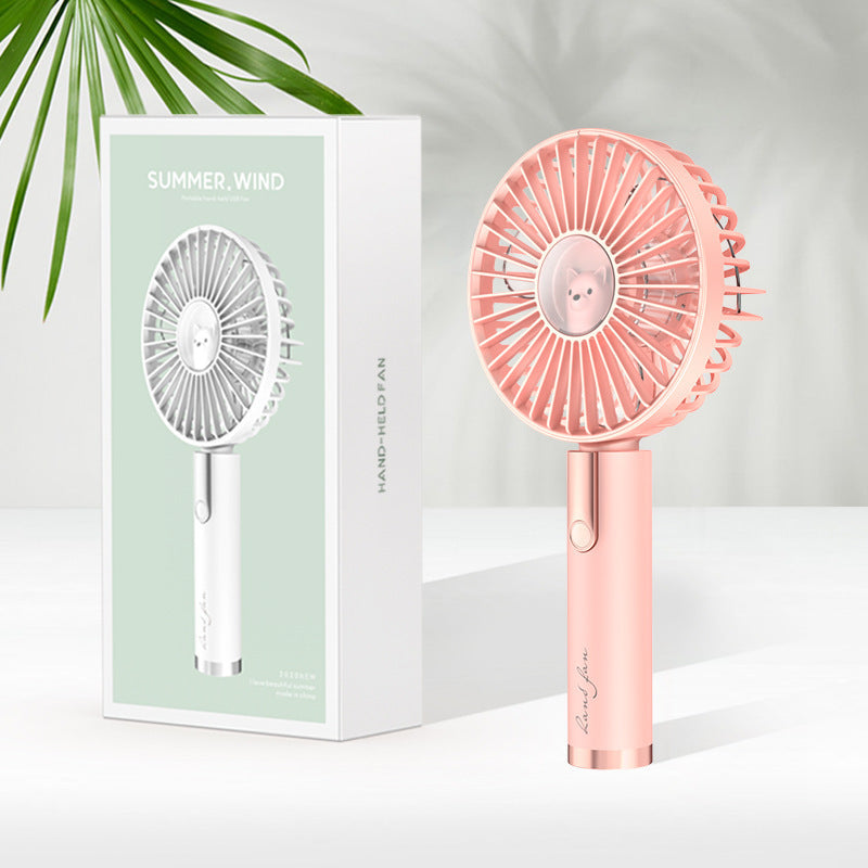 Mini handheld Fan USB rechargeable portable
