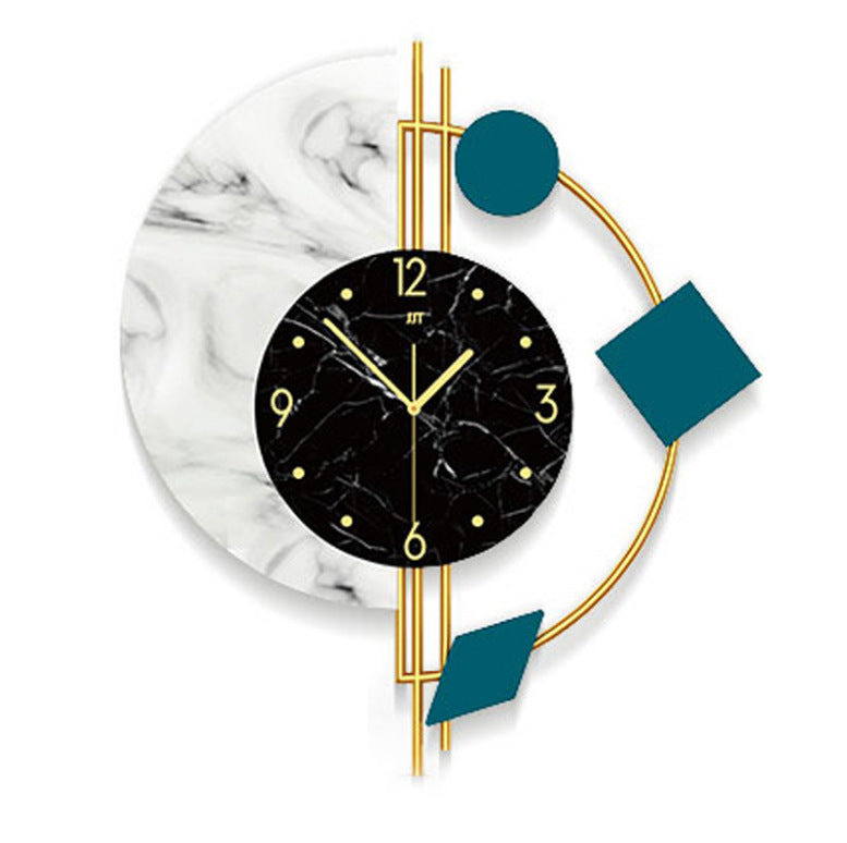 Horloges Murales à Quartz Créatives Simples et Élégantes pour Salon