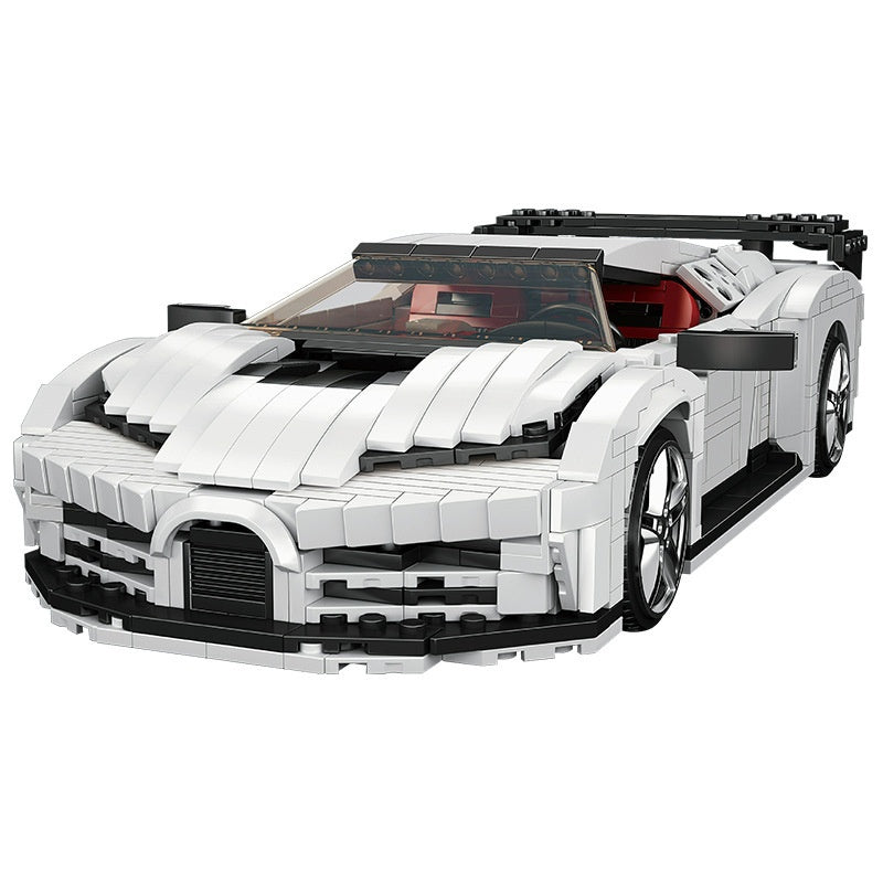 Commemorative Sports Car Variety Creative Series Technology Machinery Assembled Building Block Toys Model