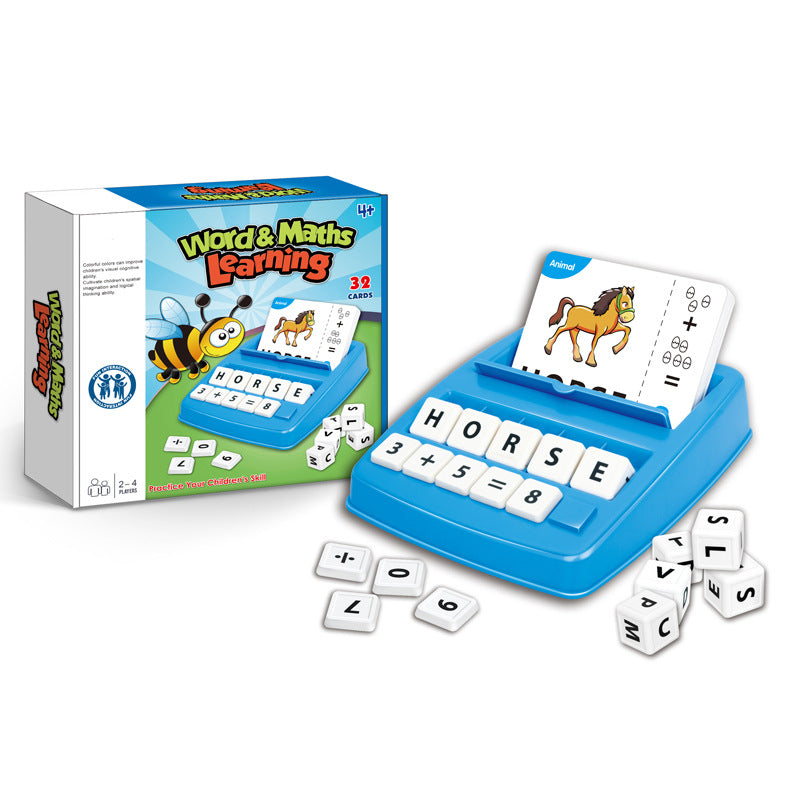 Jouets d'Éveil Éducatifs pour Apprendre les Chiffres et les Lettres - Jeu de Société