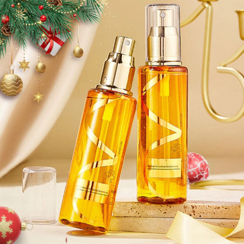 Huile Essentielle Parfumée pour Cheveux Doux, Soin Capillaire, Améliore la Sécheresse et les Frisotis, Spray Antistatique Sans Rinçage